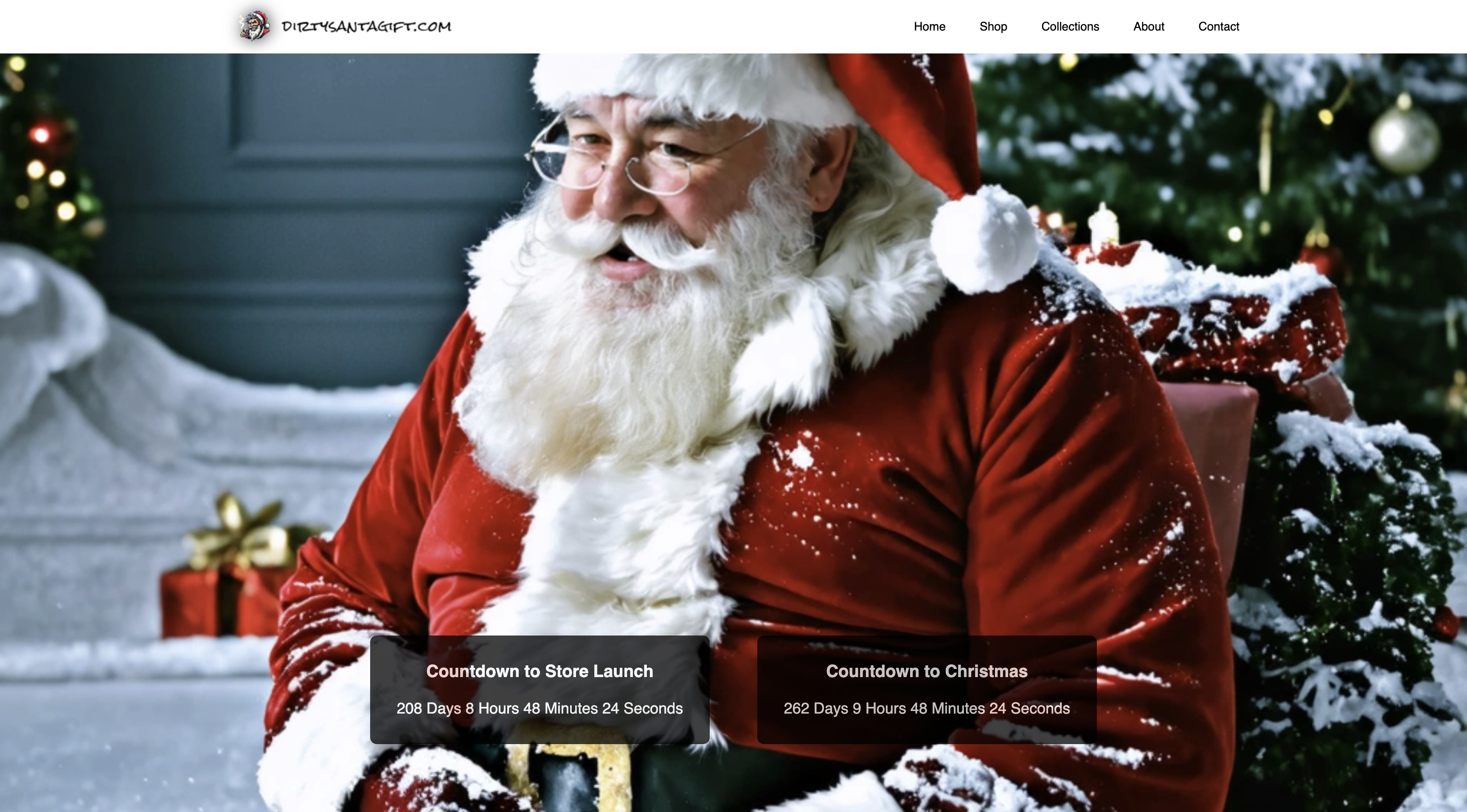 Dirty Santa Gift Page